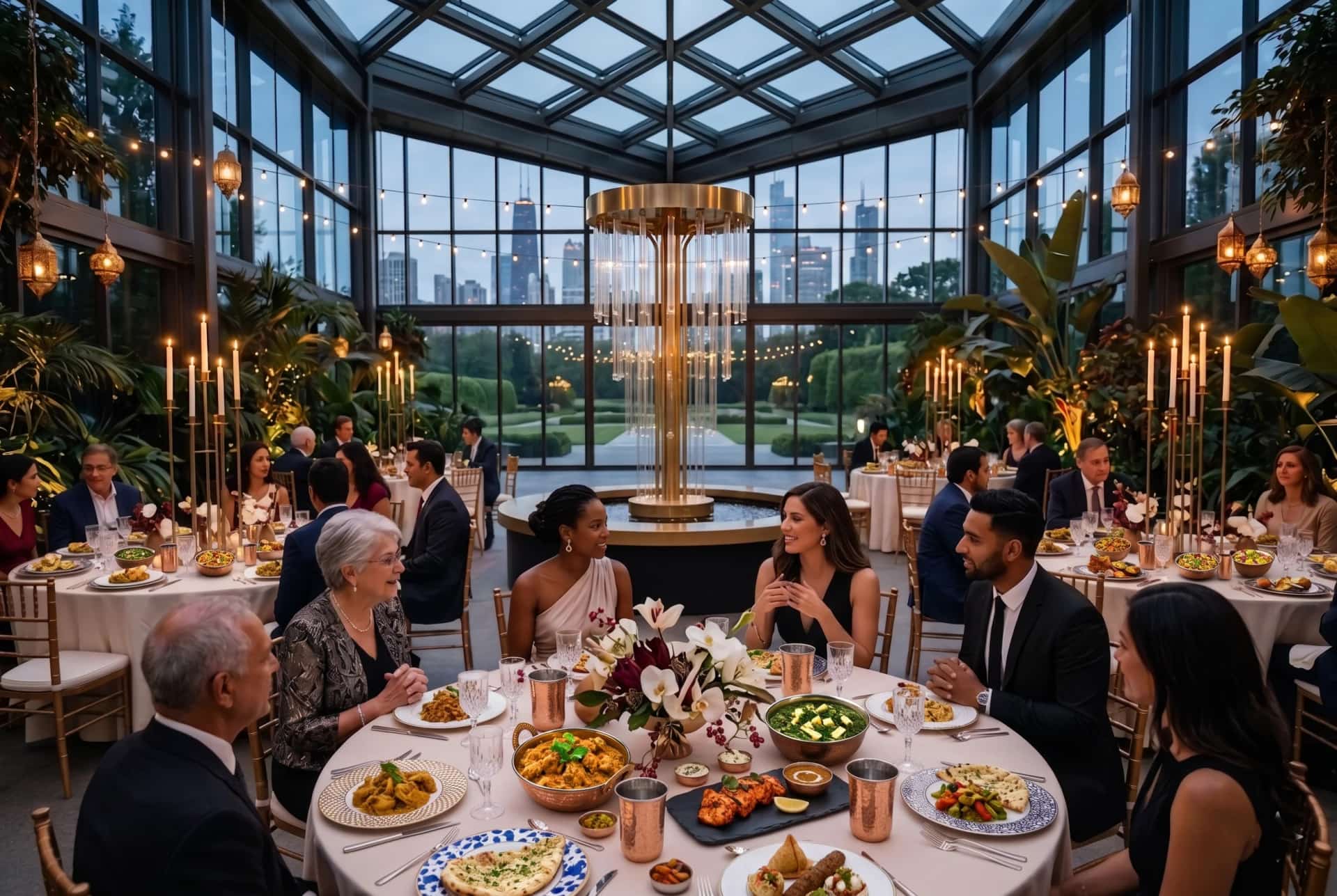 Gaylord catering at an elegant celebration event