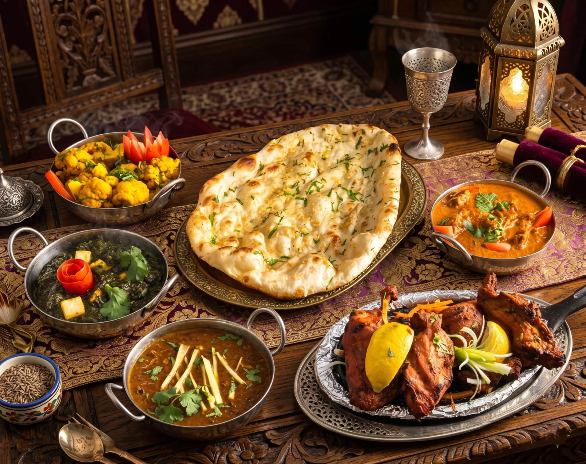 Elegantly plated signature Gaylord dishes — the heritage menu that defines excellence
